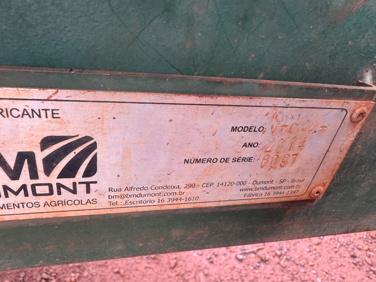 Transbordo de amendoim k b m . Ano 2014 com 5 torcedores semi novo  Único dono proto para trabalhar valor 75 mil - Foto 6