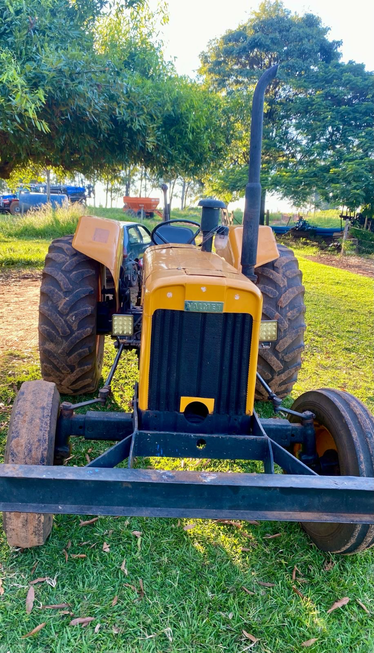 Trator valmet 85id ano 80 Com 4 pneus novos  Revisado único dono  Pronto para trabalhar  Oportunidade de negócios  Valor 55 mil - Foto 5