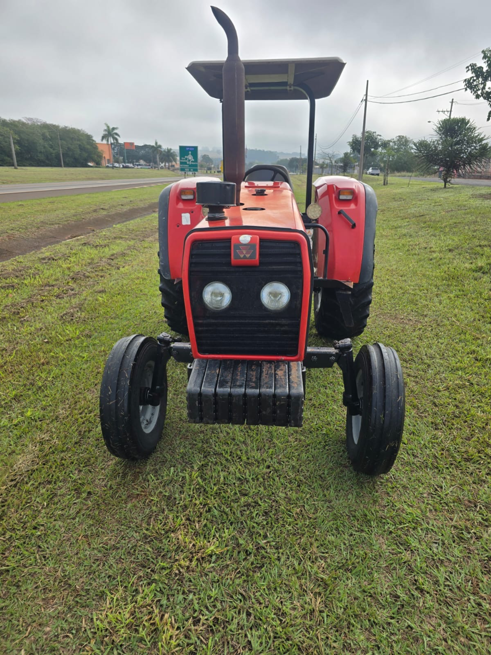 Trator Massey Ferguson  283 ano 2008 com redutor  Com comando duplo  Revisado valor 105 mil - Foto 8